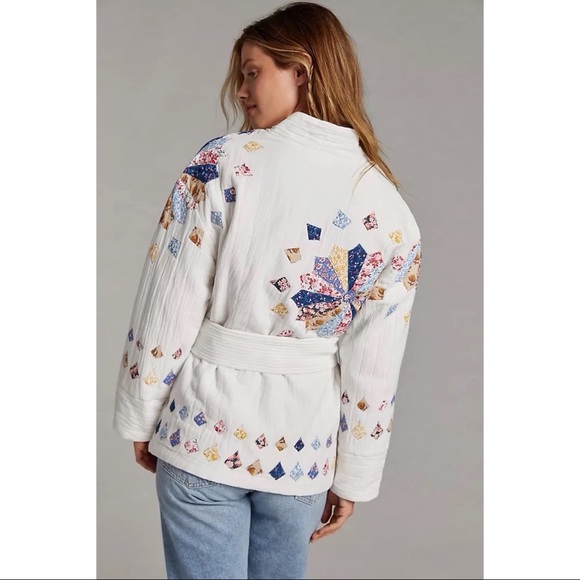 Anthropologie Quilted Patchwork Jacket - Picture 4 of 4